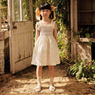 Margarette Dress in Studio Calico Cream by Apolina