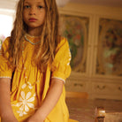 Noemie Dress in Tangerine by Apolina