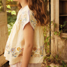 Stevie Blouse in Cream by Apolina
