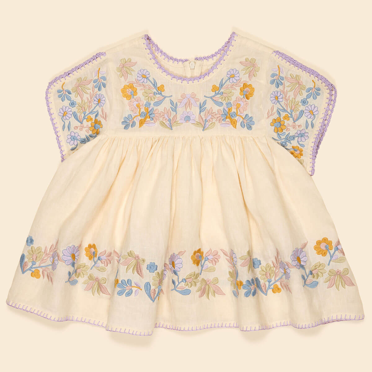 Stevie Blouse in Cream by Apolina