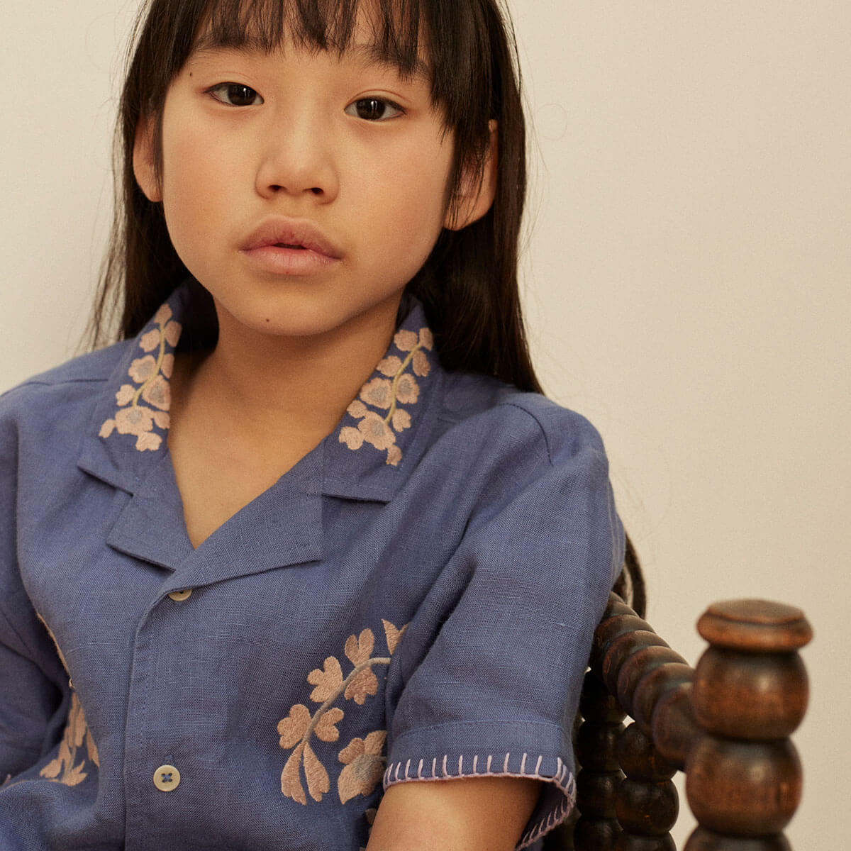 Apolina 刺繍ブラウス 3-5Y