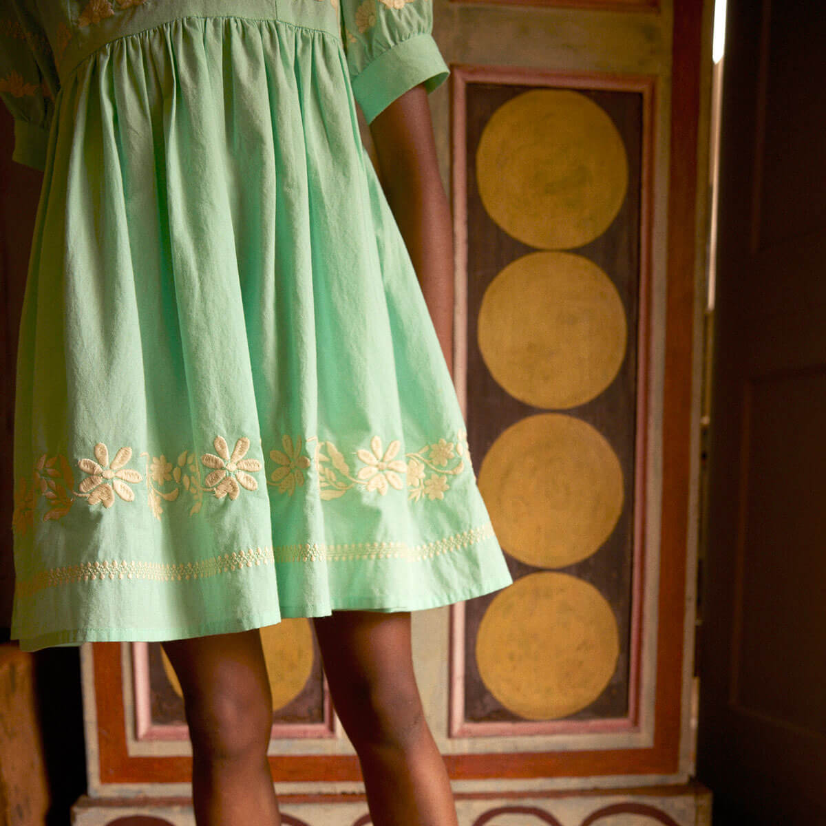 Mya Dress in Seaglass by Apolina – Junior Edition