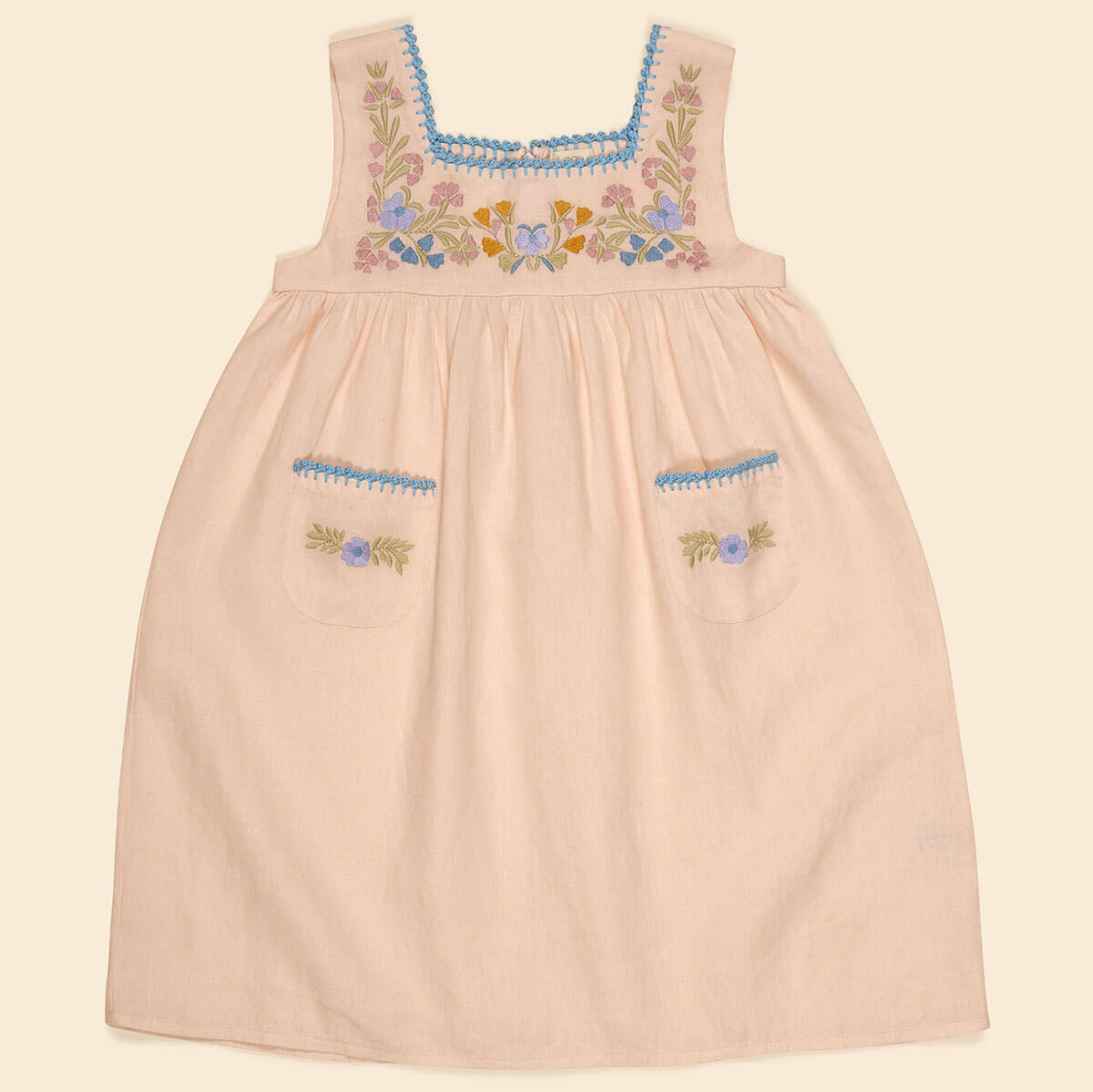 Tabitha Dress in Blush by Apolina – Junior Edition