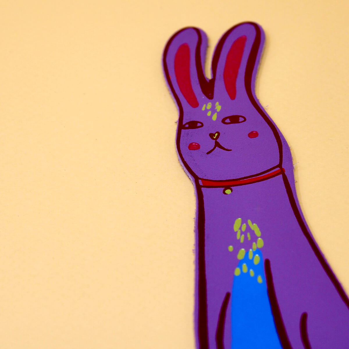 Bunny Bookmark in Lilac by Ark Colour Designs – Junior Edition