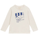 Bonjour T-Shirt in Sand Melange by Arsène & Les Pipelettes