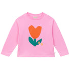 Flower Heart T-Shirt in Bubblegum by Arsène & Les Pipelettes