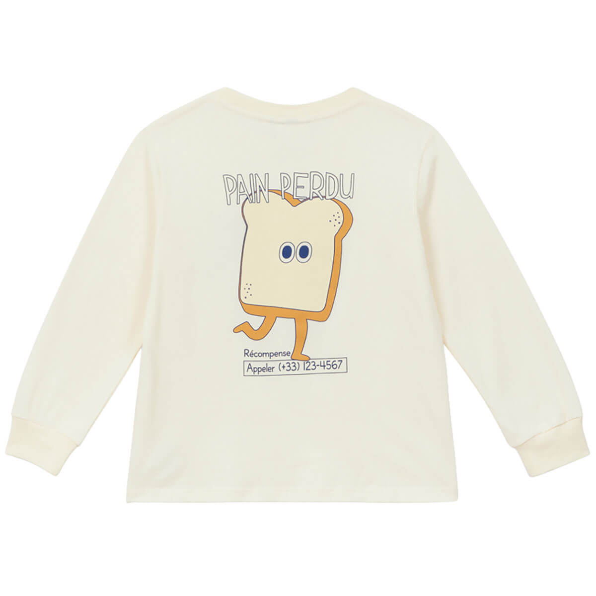 French Toast T-Shirt in Ecru by Arsène & Les Pipelettes
