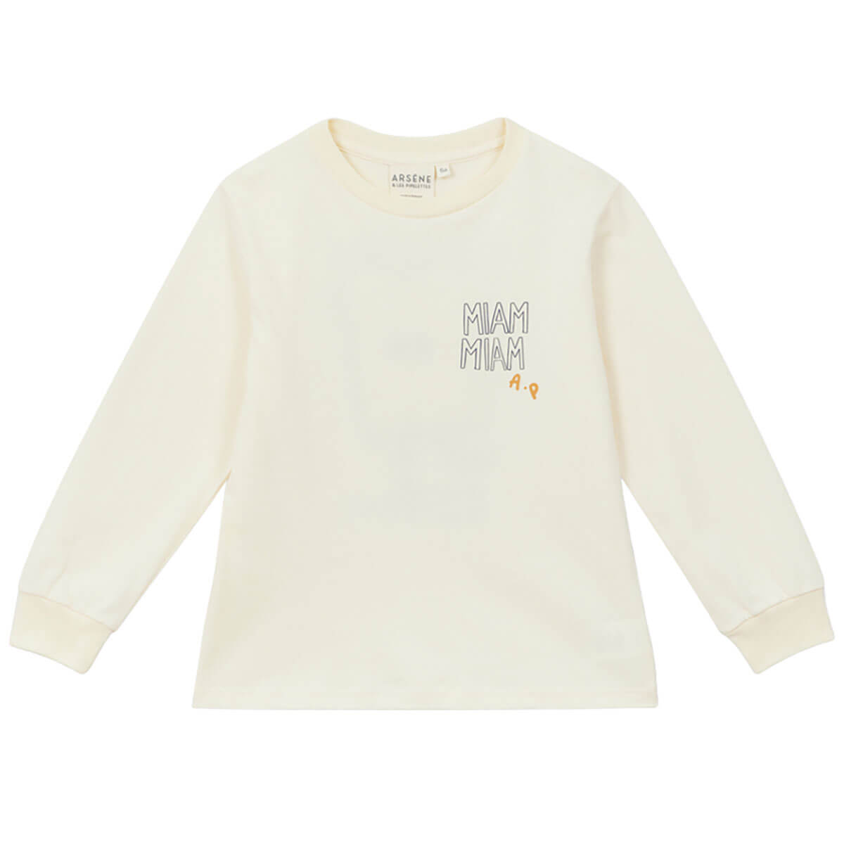 French Toast T-Shirt in Ecru by Arsène & Les Pipelettes