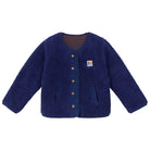 Reversible Sherpa Jacket in Navy by Arsène & Les Pipelettes