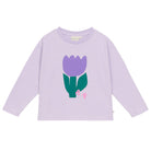 Violet Flower T-Shirt in Lilac by Arsène & Les Pipelettes