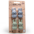 Set of Four Miffy Magnets in Blue / Green by Atelier Pierre