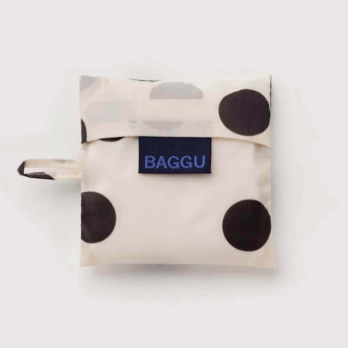 Baby Bag in Cream And Black Polka Dot by Baggu