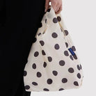 Baby Bag in Cream And Black Polka Dot by Baggu