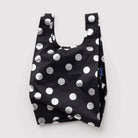 Baby Bag in Silver Metallic Polka Dot by Baggu