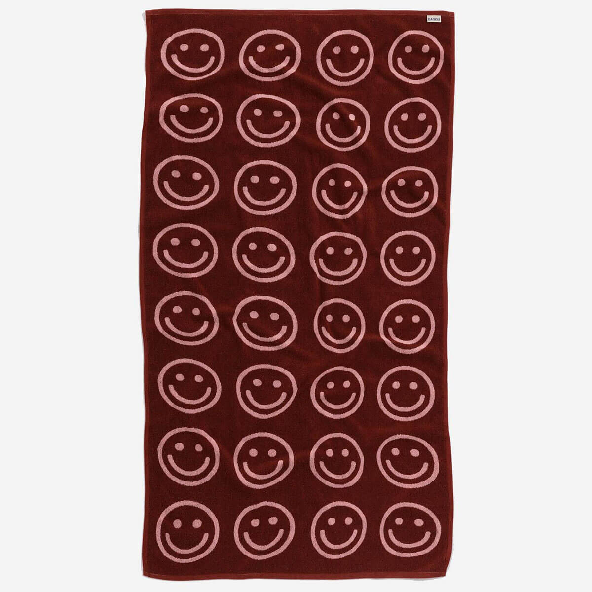 Bath Towel in Blush Happy by Baggu
