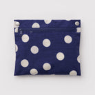 Cloud Bag in Navy And Cream Polka Dot by Baggu