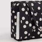 Cloud Carry-On Bag in Black And Cream Polka Dot by Baggu