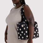 Everyday Cloud Bag in Black And Cream Polka Dot by Baggu