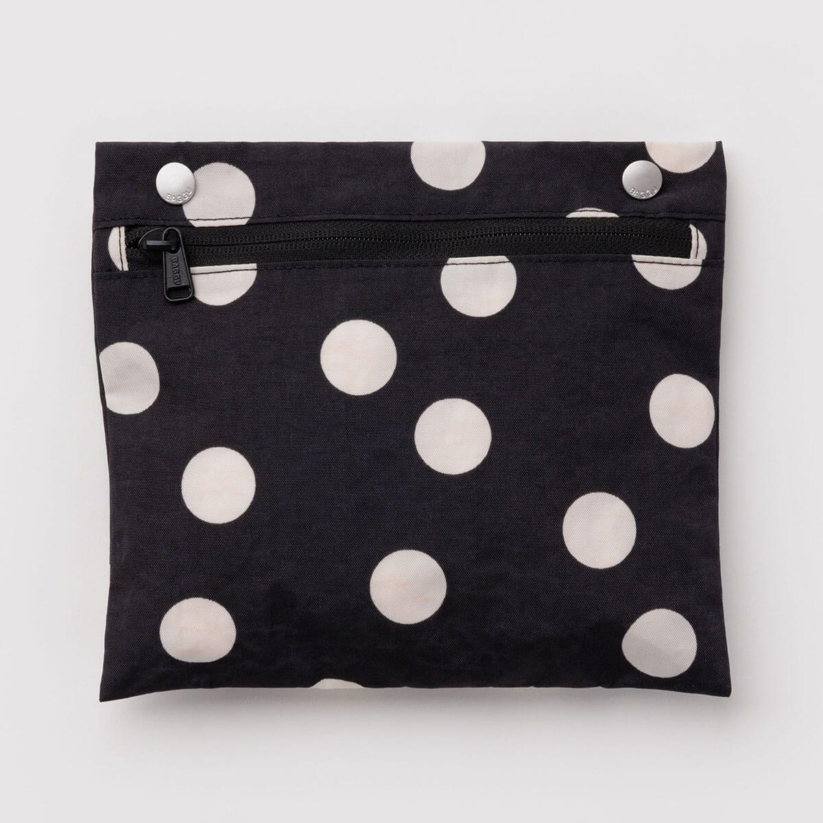Everyday Cloud Bag in Black And Cream Polka Dot by Baggu