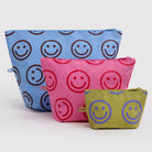 Go Pouch Set in Pop Happy Mix by Baggu