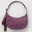 Medium Nylon Crescent Bag in Wild Plum by Baggu
