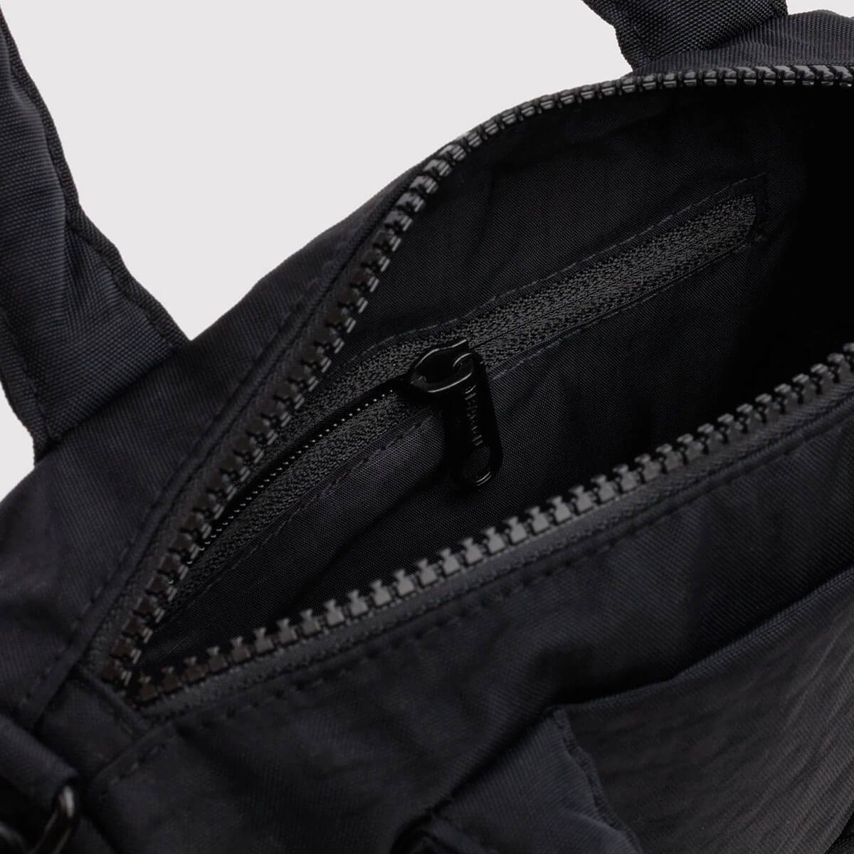 Nylon Duffle Bag in Black by Baggu