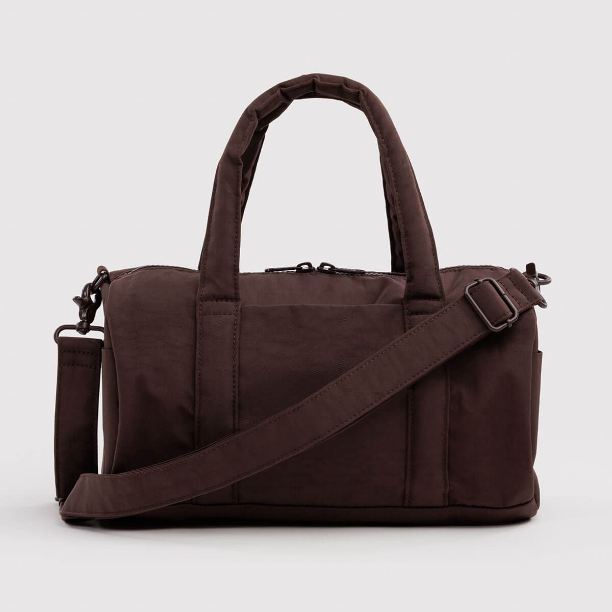 Nylon Duffle Bag in Coffee by Baggu