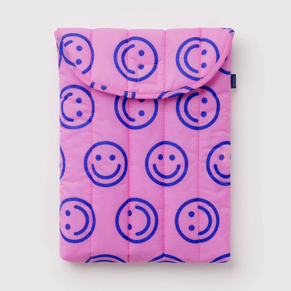Puffy Laptop Sleeve 13" / 14" in Pink Pop Happy by Baggu