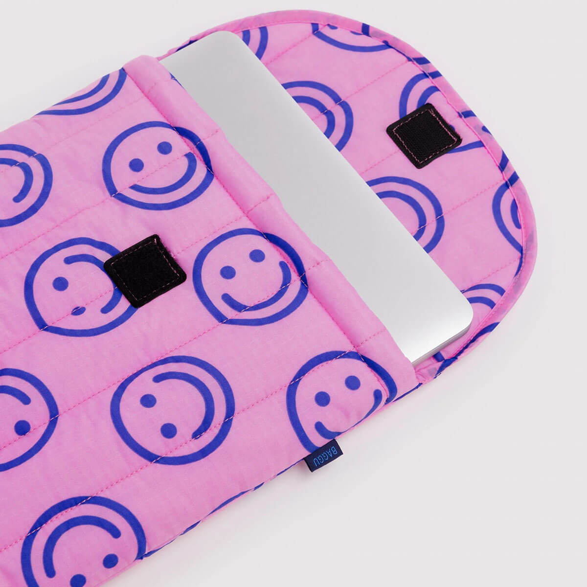 Puffy Laptop Sleeve 13" / 14" in Pink Pop Happy by Baggu