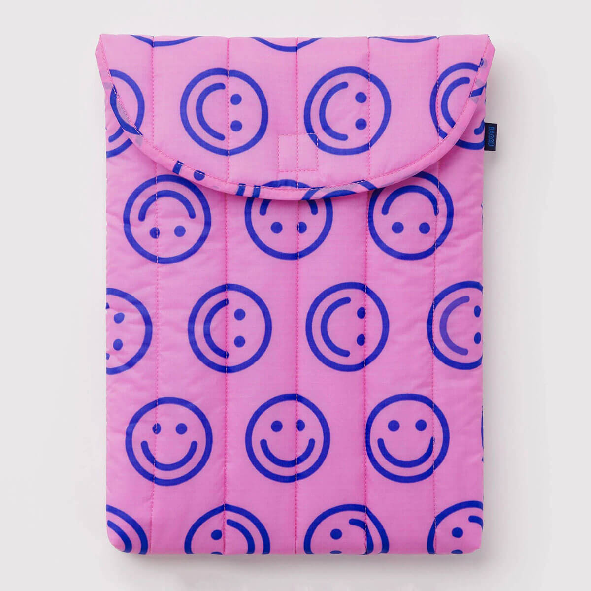 Puffy Laptop Sleeve 16" in Pop Pink Happy by Baggu