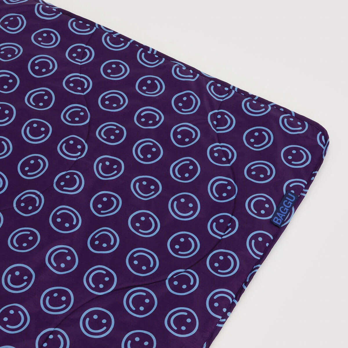 Puffy Picnic Blanket in Indigo Happy by Baggu