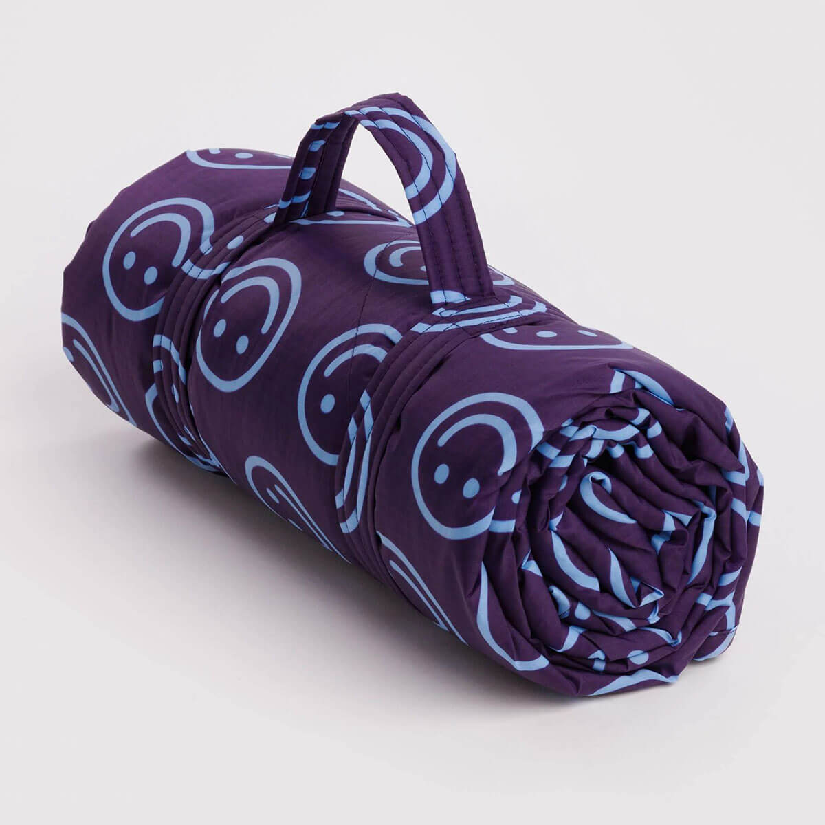 Puffy Picnic Blanket in Indigo Happy by Baggu