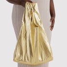 Standard Bag in Gold Metallic by Baggu