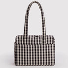 Everyday Cloud Bag in Black And Cream Gingham by Baggu