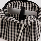 Everyday Cloud Bag in Black And Cream Gingham by Baggu