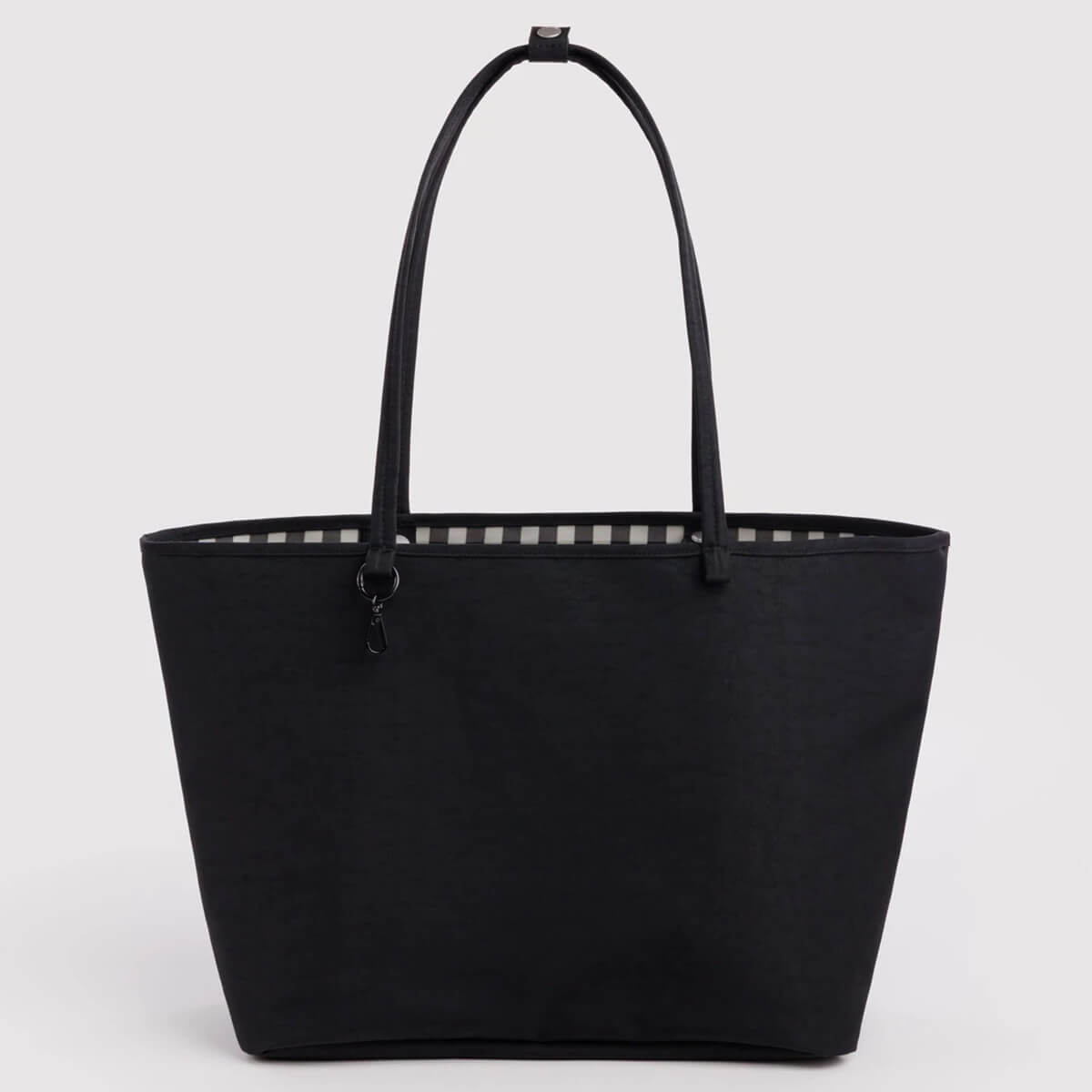 Large Nylon Reversible Tote in Black Mix by Baggu