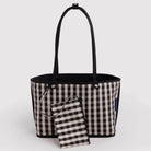 Medium Nylon Reversible Tote in Black Mix by Baggu