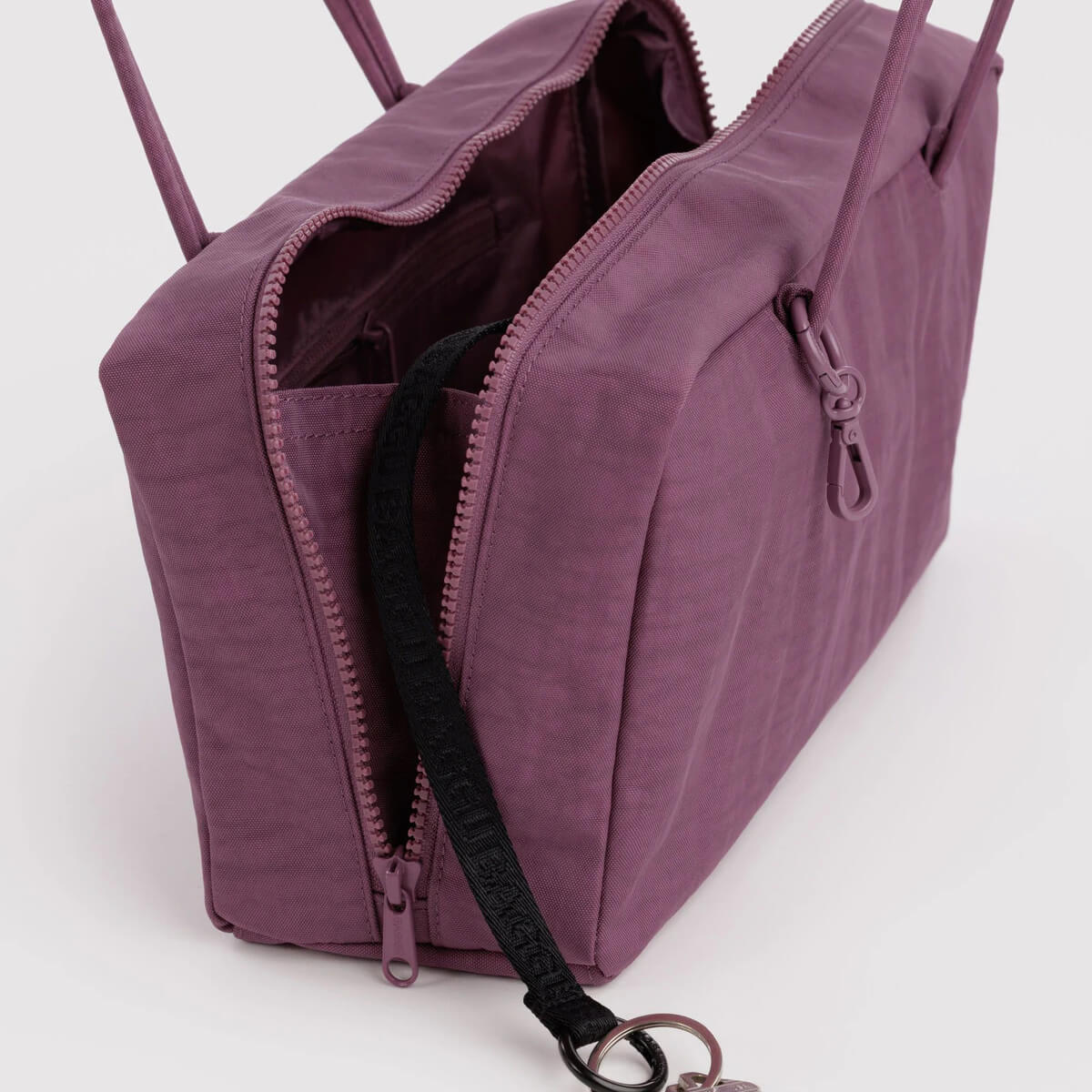 Nylon Bowler Bag in Wild Plum by Baggu