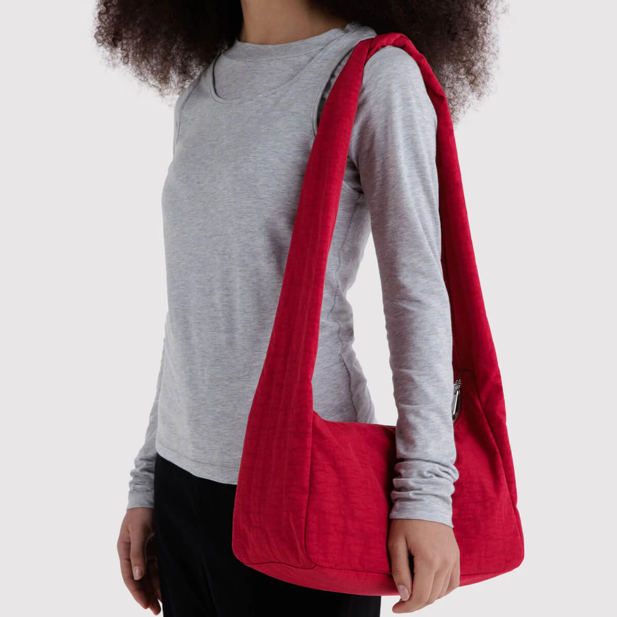 Nylon Meringue Bag in Cherry by Baggu