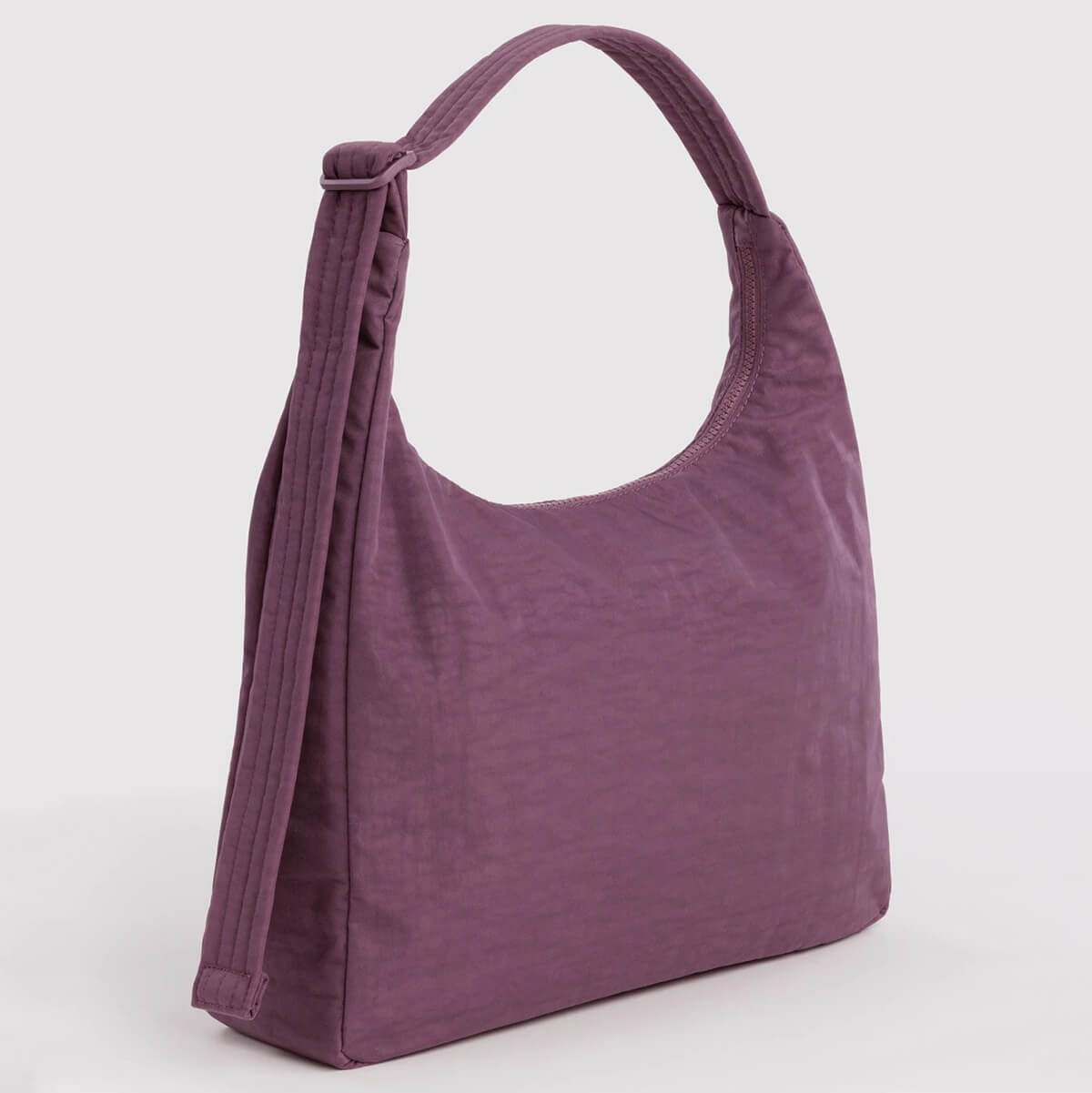 Nylon Shoulder Bag in Wild Plum by Baggu