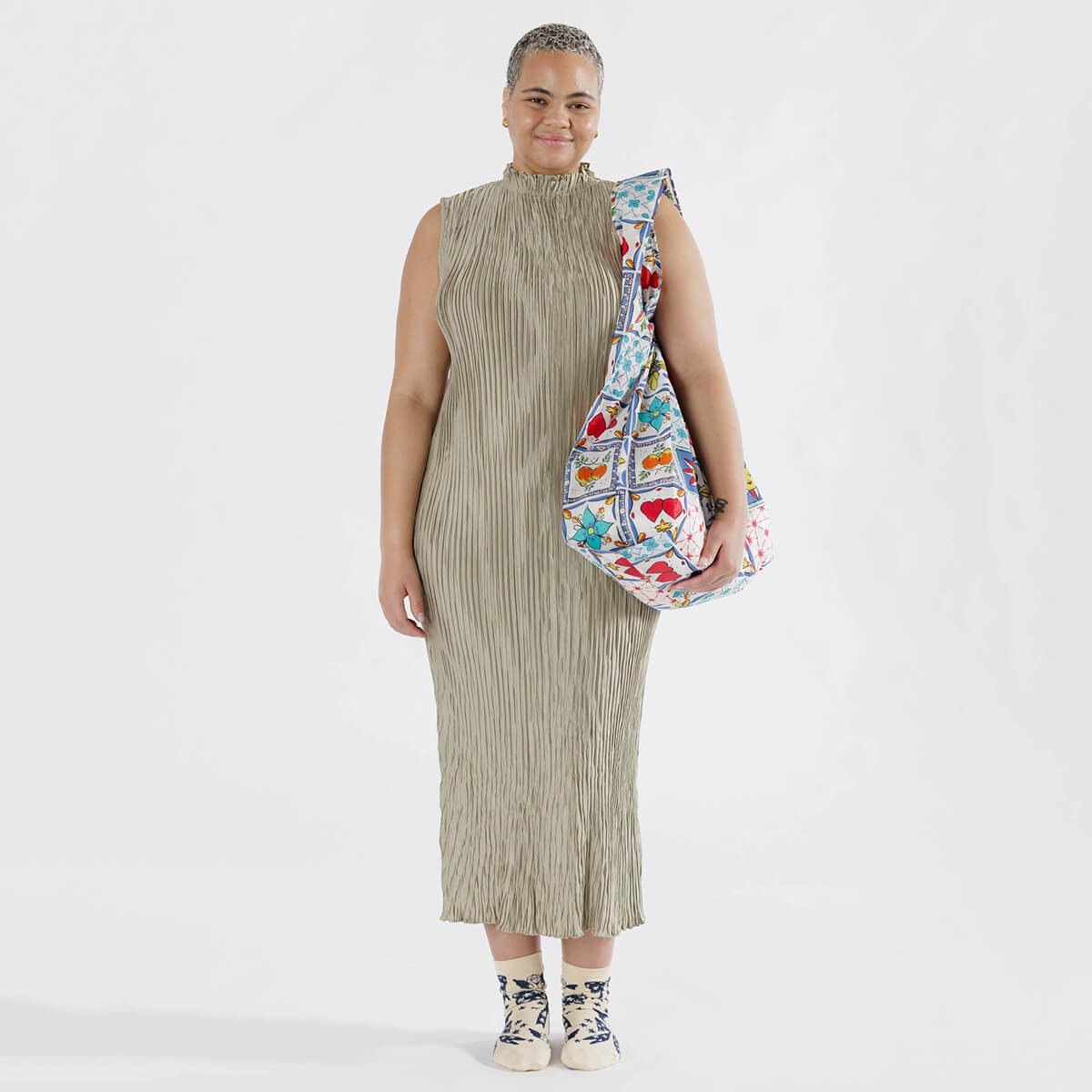 Big Bag in Sunshine Tile by Baggu