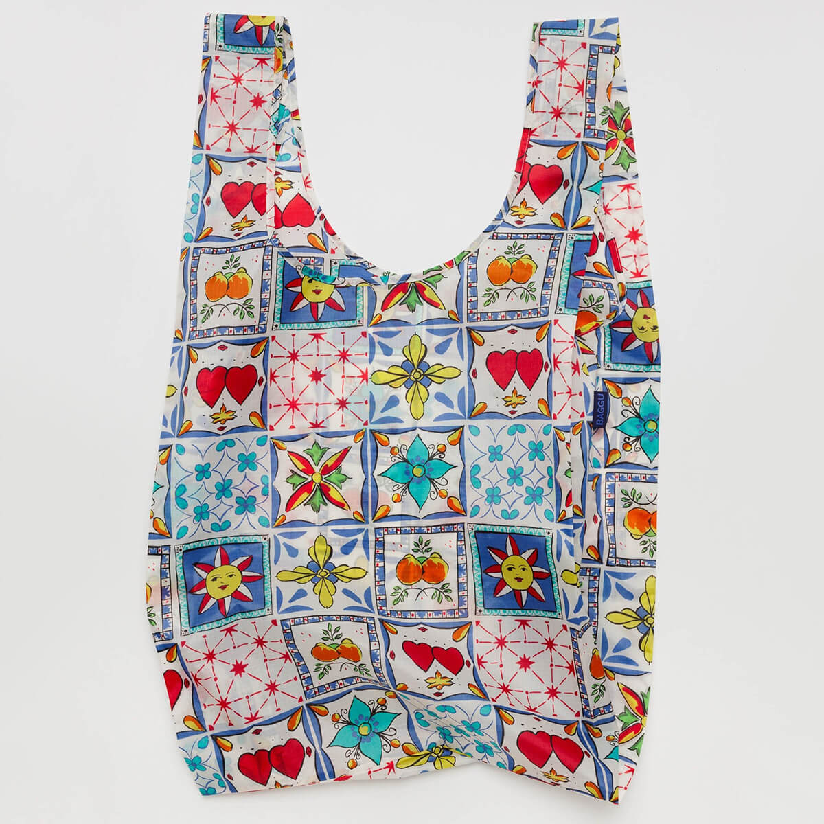 Big Bag in Sunshine Tile by Baggu