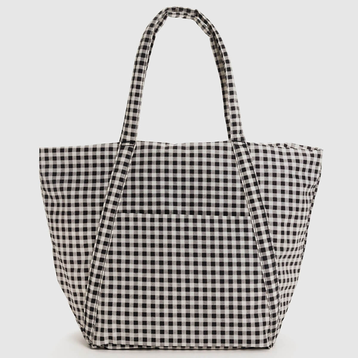Cloud Bag in Black And White Gingham by Baggu – Junior Edition