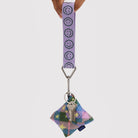 Logo Keychain in Lilac Happy by Baggu
