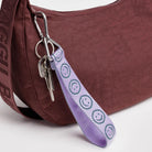 Logo Keychain in Lilac Happy by Baggu