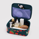 Small Cosmetic Case in Strawberry Blossom by Baggu