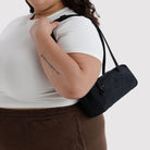 Small Nylon Bowler Bag in Black by Baggu