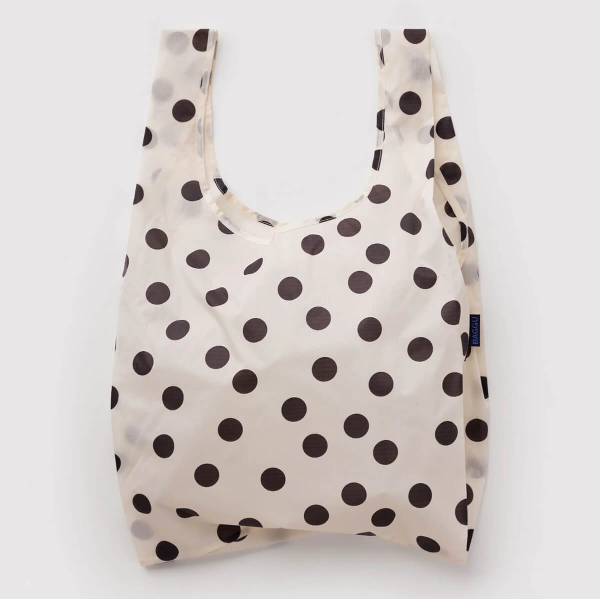 Standard Bag in Cream And Black Polka Dot by Baggu
