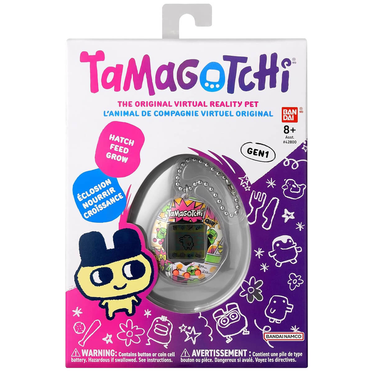 Original Tamagotchi (Gen 1) in Comic Book by Bandai – Junior Edition