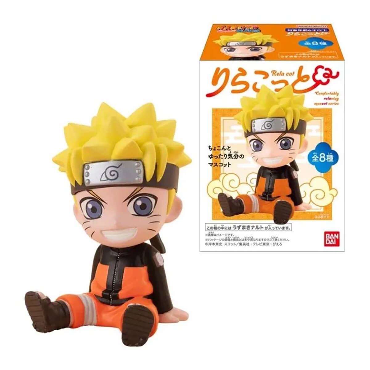 Naruto Rirakotto Action Figure Blind Box by Bandai – Junior Edition